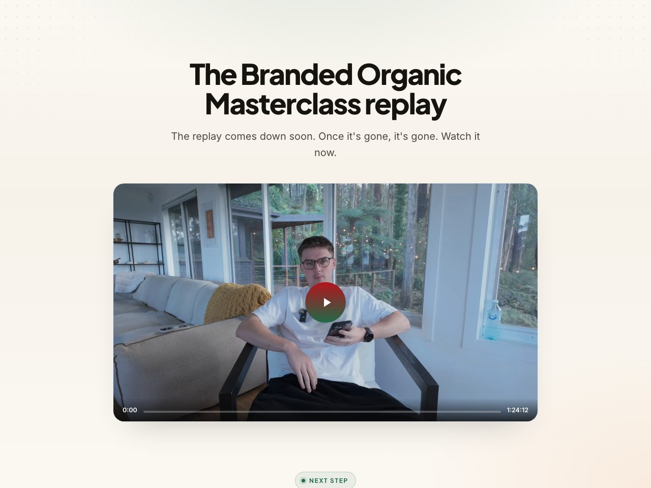 Replay + application preview