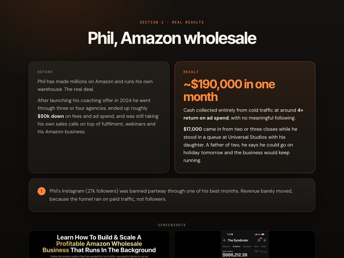 ~$190,000 in one month preview